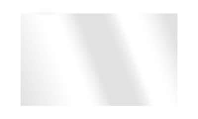 Realistic transparent shiny glossy glass plate panel with light glare reflective surface effect overlay on PNG isolated background rectangle gradient window