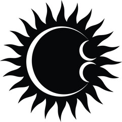 Abstract geometric patterns seamless background design digital art texture isolated on transparent background