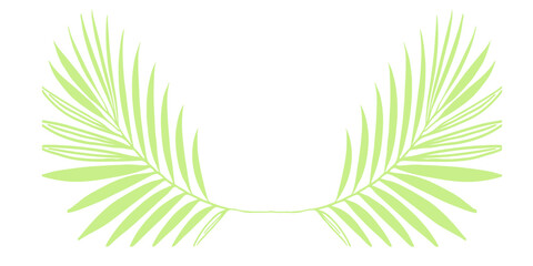 Vector illustration of an abstract green wave design with a leaf pattern. color, backdrop, swirl, decoration, frame, texture, shape, waves, template