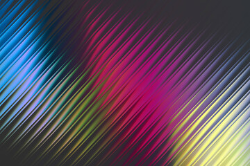 Dynamic Abstract Diagonal Lines, Rainbow Gradient, Vibrant Colors Background for Modern Design Projects