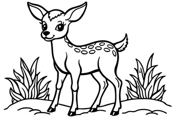 deer in the forest