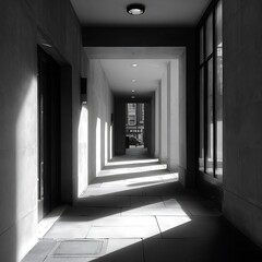 Fototapeta premium light through the door