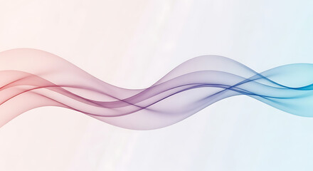 Abstract design featuring smooth, flowing lines of soft, pastel colors, creating a dynamic, serene visual effect.