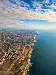 Naklejka premium Israel From the Air