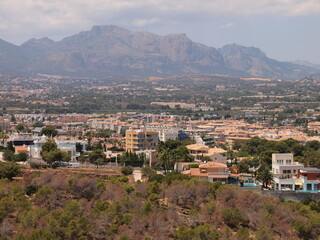 Fototapeta premium Parque natural de la Sierra Helada - Serra Gelada (L'Alfàs del Pi - Alfaz del Pi, Province of Alicante, Valencian Community, Kingdom of Spain)