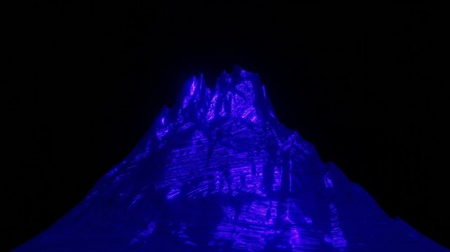 ultraviolet mountain [ olympus peak ]