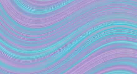 Mesmerizing flowing waves of pastel purple and turquoise create a dreamy, ethereal backdrop for modern design projects.