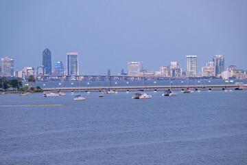 Jacksonville, Florida along the St. Johns River 