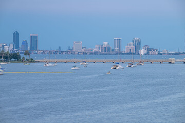 Jacksonville, Florida along the St. Johns River 