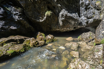 Izbucul Ponor karst spring Romania