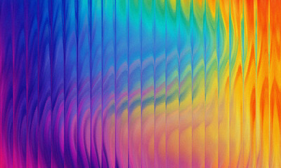 Abstract Vibrant Rainbow Gradient Texture Background: Digital Art