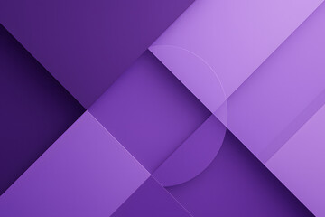 Abstract geometric 3D background in purple and light purple