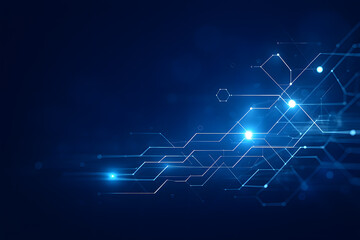 Obraz premium Technology Background 