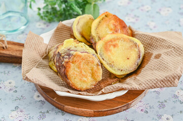 焼きいもの天ぷら