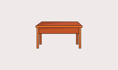 Wooden luxurious table design