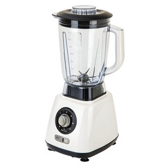 White Kitchen Blender with Black Accents image