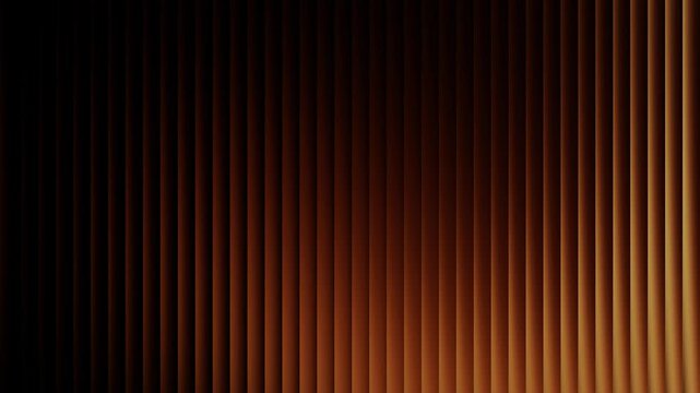 Golden Fractal Glass Lines Gradient Neon Streaks Flowing Vertically with Luminous Light Reflections and Abstract Futuristic Background Loop Animation