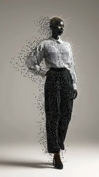 3D Scan Gaussian Splat of Female Model