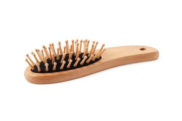 Wooden massage comb