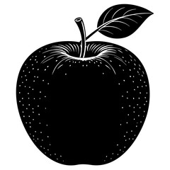 vector illustration of an apple
