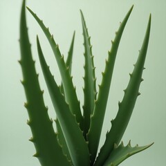 aloe vera plant isolated