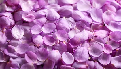Fototapeta premium Purple Cherry Blossom Petals