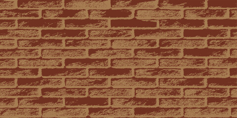 Textured red brick wall with a weathered, aged surface and solid brown, blocky construction. mortar, cement, bricks, brickwork, brick wall, wallpaper, backgrounds, brick wall, orange, textured