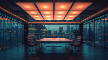 vacant workplace