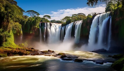 Obraz premium Ruacana Falls