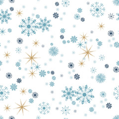 Floral Christmas Pattern - Christmas decorations