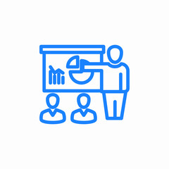 business review icon sign vector