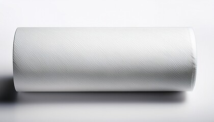 Fototapeta premium White Tissue Paper Roll Isolated