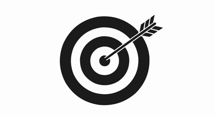 Target Acquisition Solid Icon stock illustration
