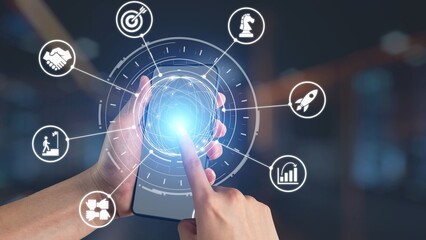 Startup launch and business growth concept, rocket symbolism, entrepreneurship, startup innovation,...