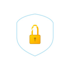 Cybersecurity Shield Protection Icon