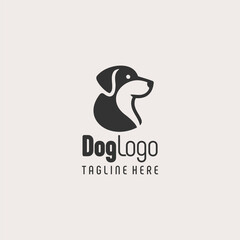Elegant Dog Branding Logo Concept