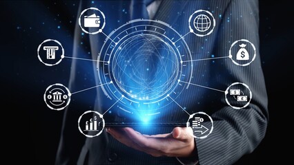 Currency exchange and fintech innovation in global money transfer, digital currency conversion,...