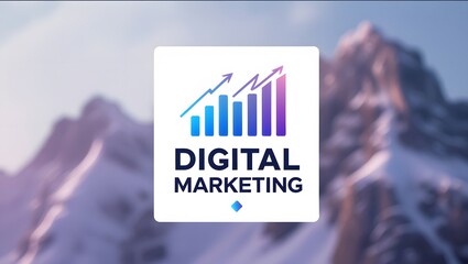 Professional Tech Logo Concept in Blue and Purple Gradient
