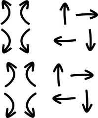 vector set of arrows