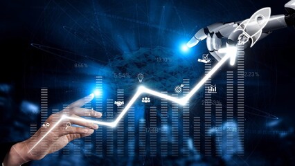 AI enhances business growth strategy by analyzing growth, success, and business plans to accelerate...