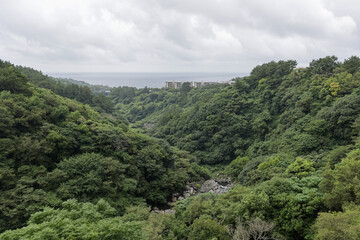 Fototapeta premium jeju island view to the sea