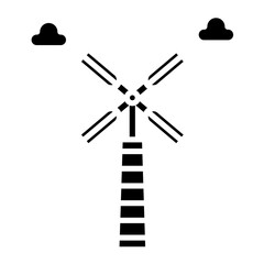 Wind Energy Vector Icon