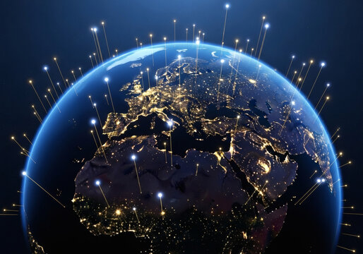 La plan&egrave;te connect&eacute;e et transformation mondiale