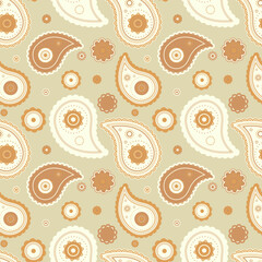 Old simple a swirl pretty. Festive Indian cucumber a curve beauty. Canvas paisley, floral effect.
