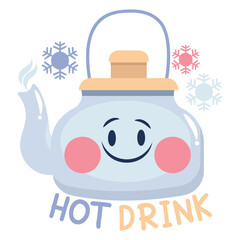 Winter Vector Illustration. Flat Minimal Design. Editable Illustration for Web, Mobile, Print