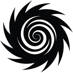 poltergeist swirl vector icon