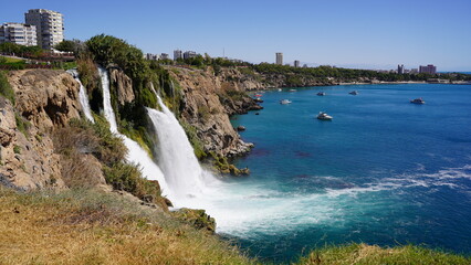 Wodospad Duden w Antalya w Turcji