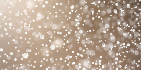 Soft bokeh lights on warm background create a dreamy atmosphere perfect for elegant designs, evoking feelings of joy and celebration