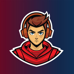 A character illustration for a gaming squad profile