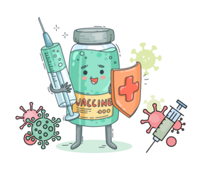 syringe and medicine
